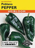 PEPPER HOT POBLANO (MILDLY HOT) Heirloom