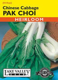PAK CHOI Chinese Cabbage Heirloom