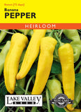 Pepper Sweet Banana Heirloom