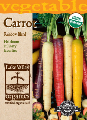 Organic Carrot Rainbow Blend
