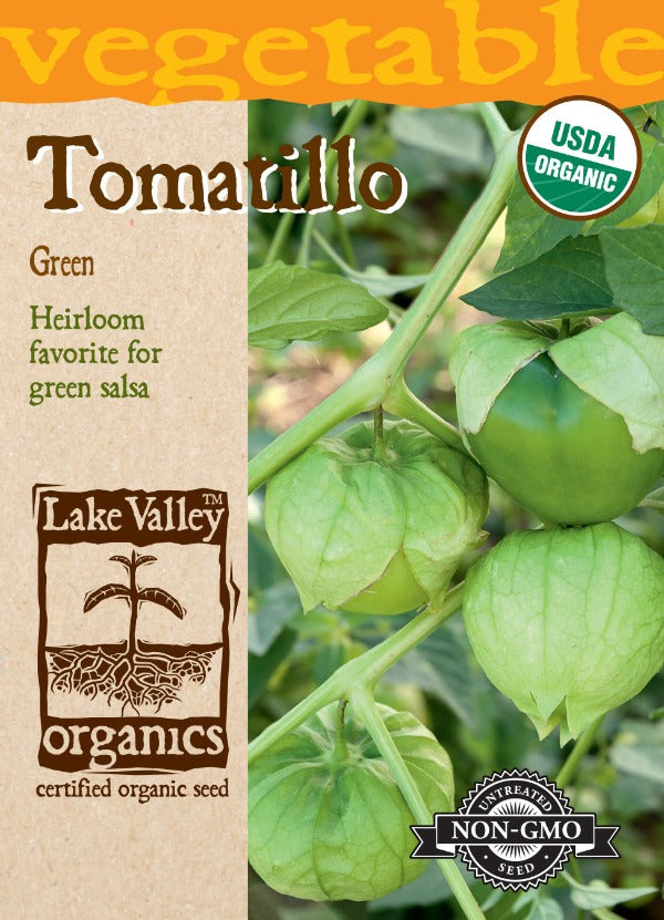 tomatillo seeds planting Lake Valley, Tomatillo, Green Organic