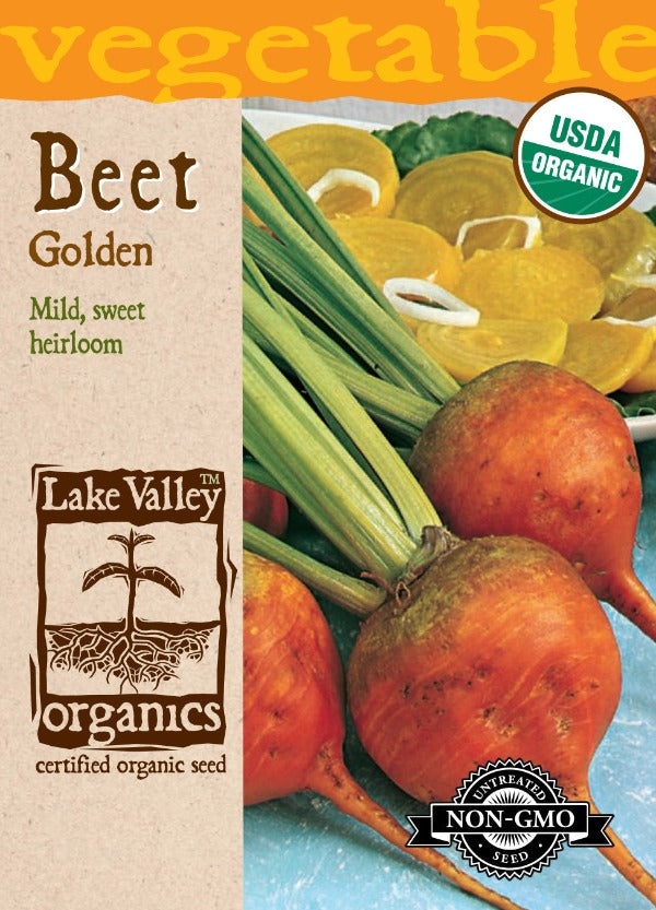 Lake Valley Beet Golden Organic Seed