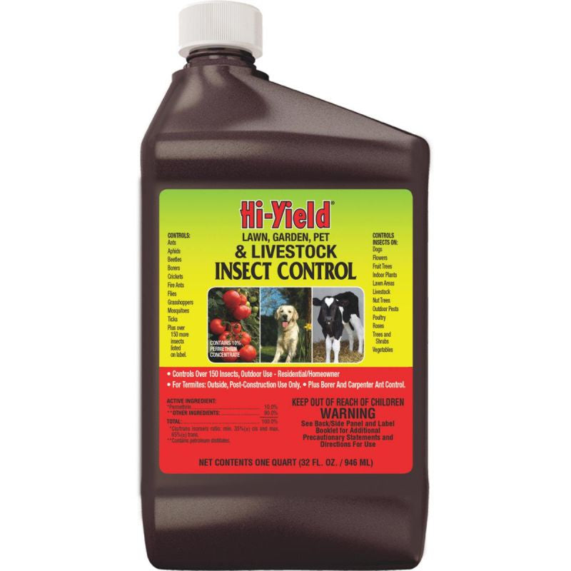 lawn and garden insect killer Hi-Yield Garden & Farm Insect Control Liquid 16 oz