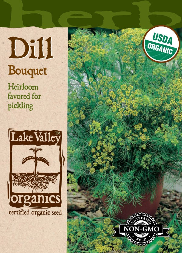 where to buy dill seed for planting Lake Valley, Dill, Bouquet Organic