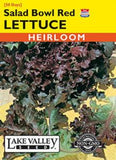 LETTUCE SALAD BOWL RED Heirloom