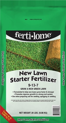 Fertilome 'New Lawn Starter' Fertilizer 9-13-7 (2/sizes)