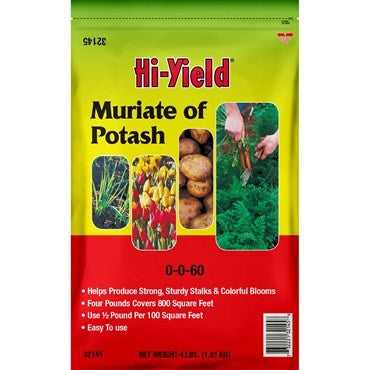 Hi-Yield® Muriate of Potash 0-0-60 (4 lbs)