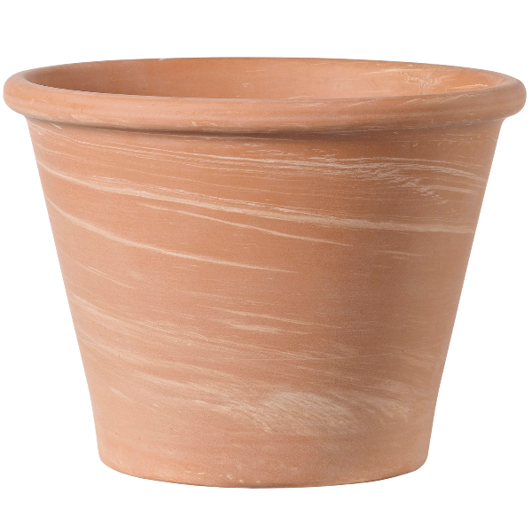 white clay plant pots Deroma Vasum Duo Bianco Bianco 'W.G.' Clay – Prairie Blossom Nursery