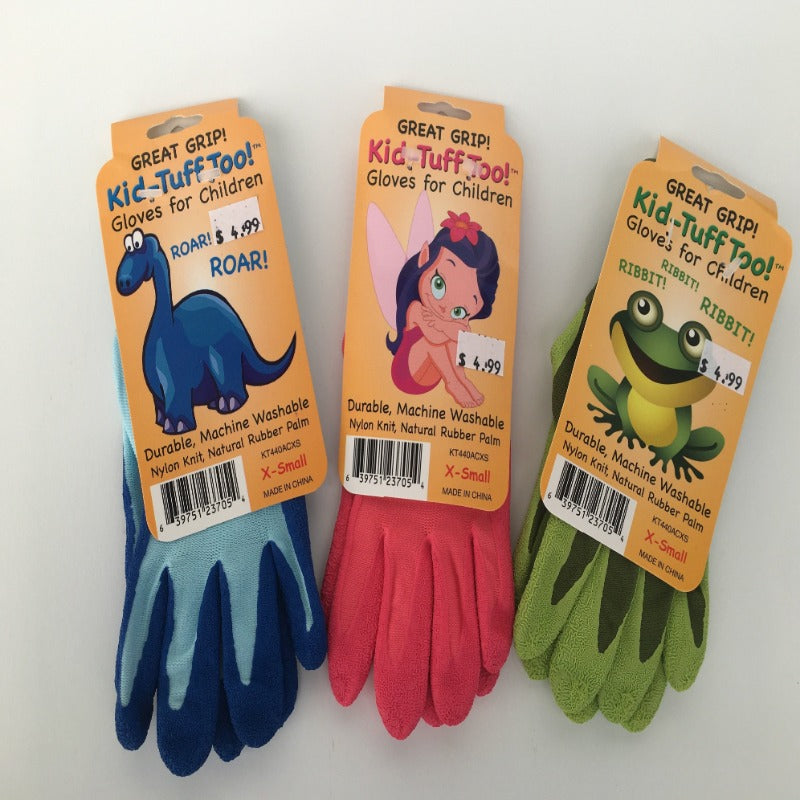 small childrens gardening gloves Bellingham Kid Tuff Great Grip Gloves Youth