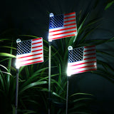 Alpine LED USA Solar Flag