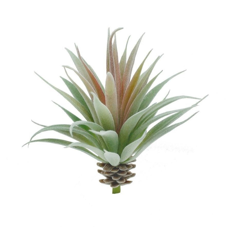 succulent spikes Artificial_ Succulent Spike w/lime green-rust – Prairie Blossom Nursery