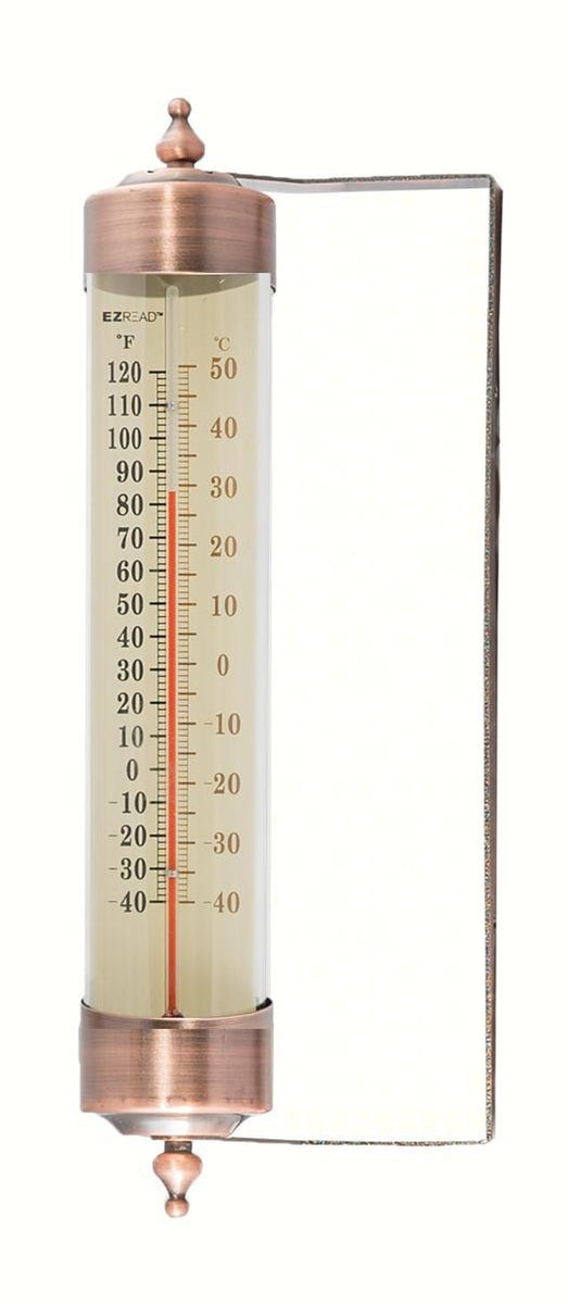 MIKSUS 12 Premium Steel Outdoor Thermometer Decorative (Upgraded Accuracy  and Design)