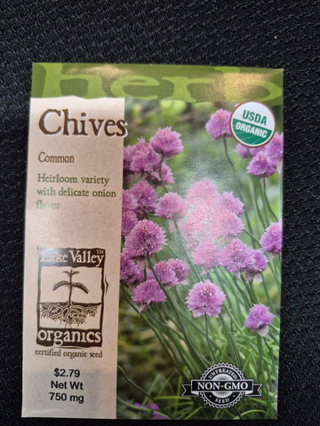 Chives Common Seed