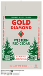 Gold Diamond Grade A Cedar Mulch 3 cu ft