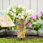 Evergreen_ Memorial Garden Vase/Stake
