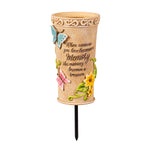 Evergreen_ Memorial Garden Vase/Stake