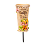 Evergreen_ Memorial Garden Vase/Stake