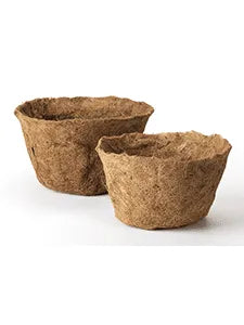 hanging planter liners Oregon Wire 12" Hanging Basket Coco Liner – Prairie Blossom Nursery