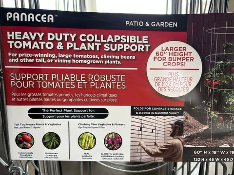 Panacea_ Heavy Duty Collapsible Tomato Plant Support