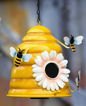 Evergreen_ Metal Bird House