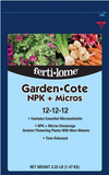 Fertilome Garden-Cote 6 NPK + Micros  (12-12-12 in 2/sizes)