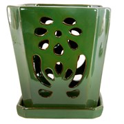 MCD_Tall Floral Orchid Pot 8" assorted colors