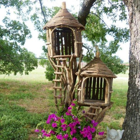 RRG-50 Large Double Swiss Birdhouse