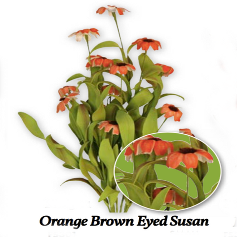 GF FS301 Small Orange Brown Black-eyed Susan