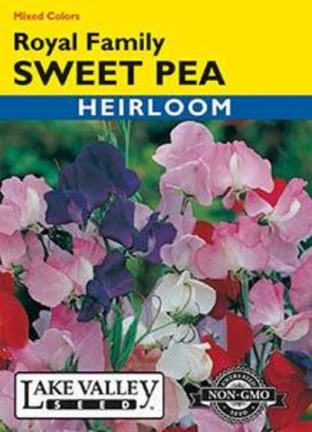 Sweet Pea Royal Family Mixed Colors Heirloom