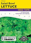 Seed Tape - Lettuce Salad Bowl