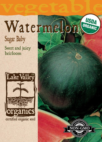 Organic Watermelon Sugar Baby Heirloom