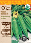 Organic Okra Clemson Spineless 80 Heirloom