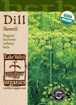 Organic Dill Mammoth Heirloom