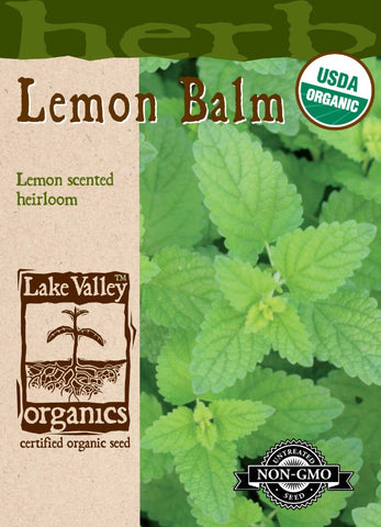 Organic Lemon Balm Heirloom