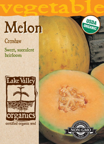 Organic Melon Crenshaw Heirloom