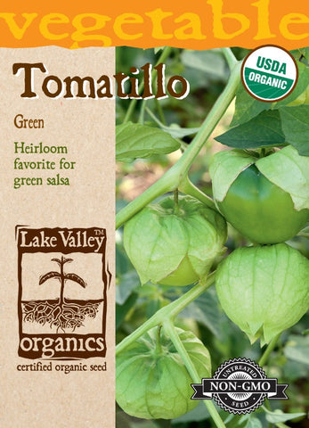 Organic Tomatillo Green Heirloom