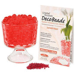 JRM Deco Beads .5 oz packet Red