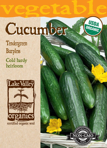 Organic Cucumber Tendergreen Burpless