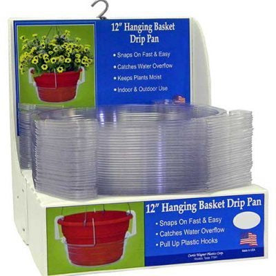 drip pan for hanging plants CWagner 12 inch Drip Hanging Pan – Prairie Blossom Nursery