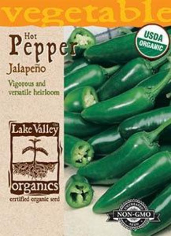 Organic Pepper Hot Jalapeño Heirloom