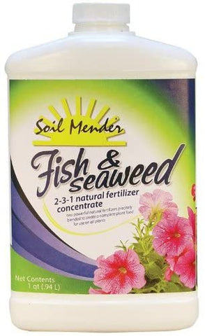 Soil Mender Fish & Seaweed 2-3-1 Natural fertilizer Conc.