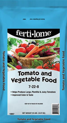 Fertilome's Tomato and Vegetable Food 7-22-8 (20 lbs)