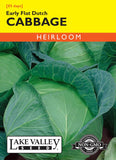 Cabbage Early Flat Dutch Heiirloom