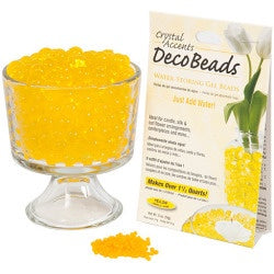 JRM Deco Beads oz packet Yellow - Main Image