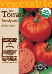 Organic Tomato Pole Brandywine Red Heirloom