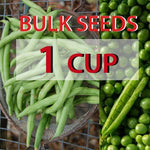 Bulk Seed 1 cup Beans & Peas