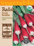 Organic Radish French Breakfast Heirloom
