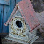 PP Red Roof Birdhouse