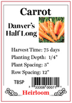 PBN Carrots Danver's Half Long