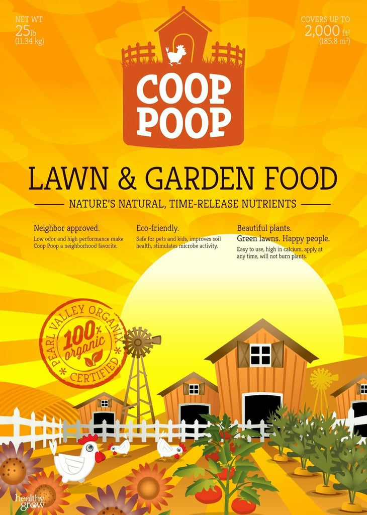 coop poop organic 2-4-3 plant fertilizer 40 lb Coop Poop 6LB Garden Food